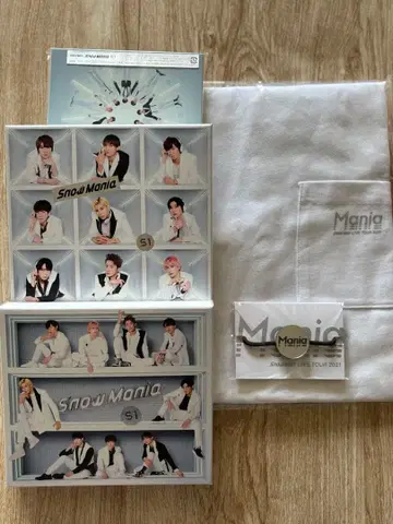 SnowMan Snow Mania S1 3 형태 + 특전 + 투어 굿즈