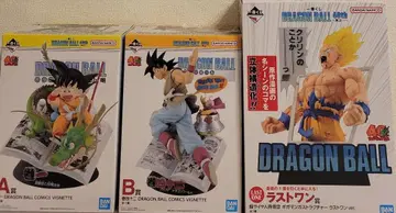 드래곤볼 40주년 기념 제일복권 A, B, 라스트 원상 손오공 세트