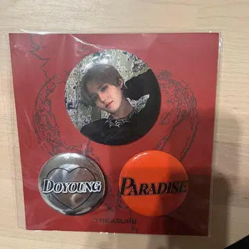 LOVEPULSE TREASURE DOYOUNG 캔뱃지 세트