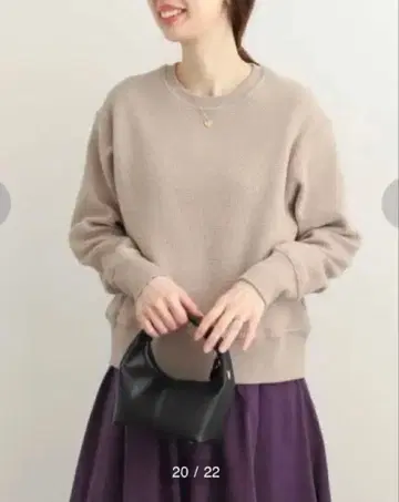 새상품 어반 리서치 DOORS 기모 와플 풀오버 그레이지