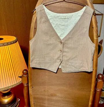 70s 유럽 프랑스 앤티크 빈티지 자켓 베스트