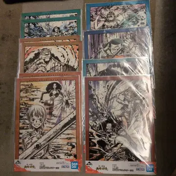 제일복권 원피스 포스터 10장 세트