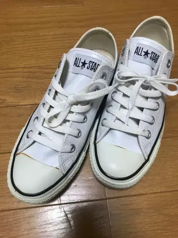 컨버스 올스타 가죽 화이트 24cm