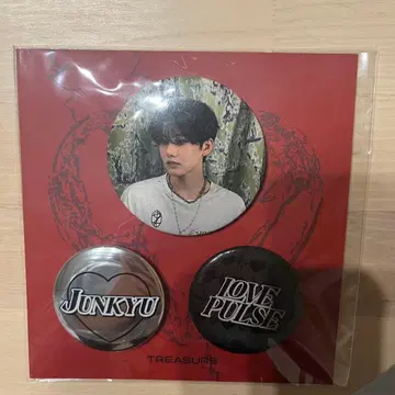 LOVEPULSE TREASURE JUNKYU 캔뱃지 세트