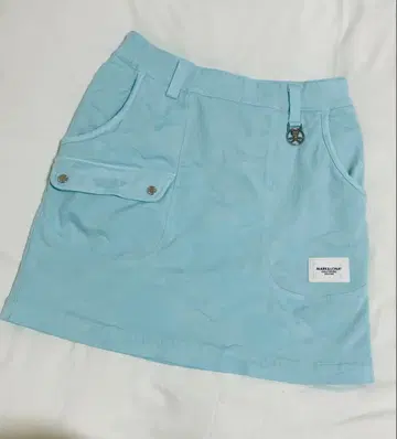 마크앤로나 스카이블루 스커트 38