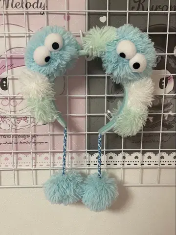 쿠키 몬스터 폼폼 머리띠