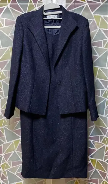 여성용 포멀 3종 세트 네이비 13AR