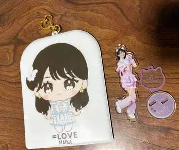 이코럽 사사키 마이카 개별 브로마이드 홀더와 아크릴 스탠드 세트