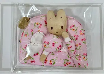 [택 포함 새상품] 마론 크림 패션쇼 티슈 파우치 산리오