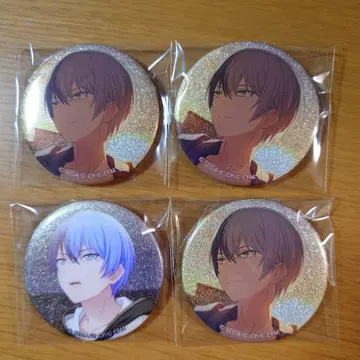 프로세카 글리터 캔뱃지 아오야기 토야 4개 세트 23B