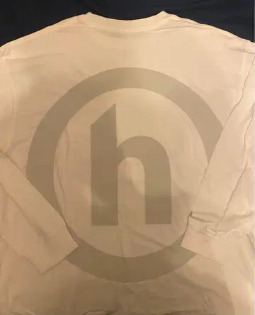 HIDDEN NY 긴팔 티셔츠 화이트
