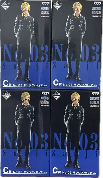 원피스 C상 No.03 상디 피규어 4체 세트