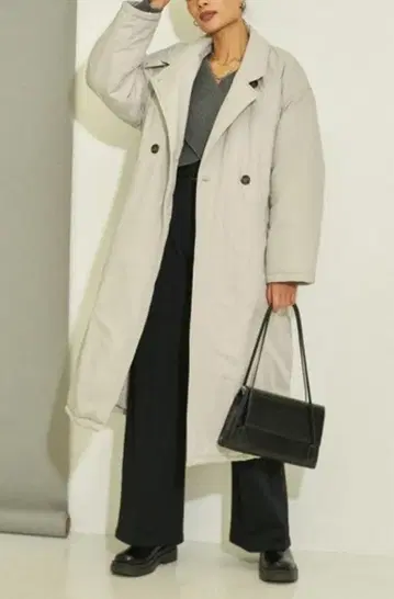 [ 미사용 새상품 ] ANAP 충전솜 롱 코트