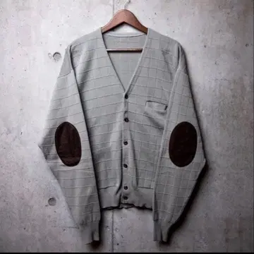 키네마 elbow patch room 가디건 L 새상품급