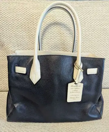 사만다 타바사 디럭스 가죽 토트백 소가죽