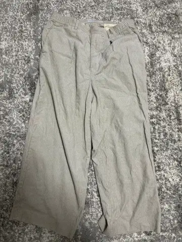 원더랜드 코듀로이 팬츠 아이보리