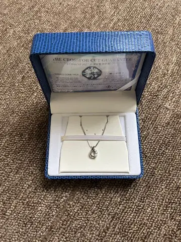 크로스포 뉴욕 크로스형 목걸이 실버