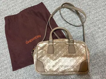 GHERARDINI 베이지 숄더백