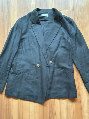 PLST 테일러드 자켓 블랙