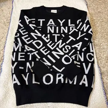 TaylorMade 얇은 소재 맨투맨 L 사이즈 블랙