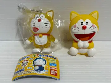 원조 도라에몽 2체 세트 클리어 치키치키 도라에몽 소프트 비닐 컬렉션