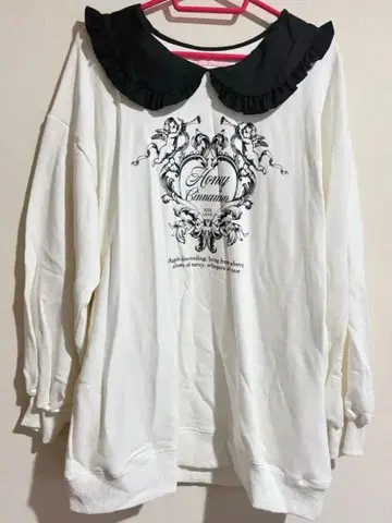 honey cinnamon 트레이닝복 맨투맨 원피스 둥근 카라 천사