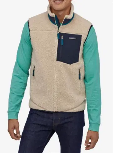 patagonia 클래식 베이지/네이비