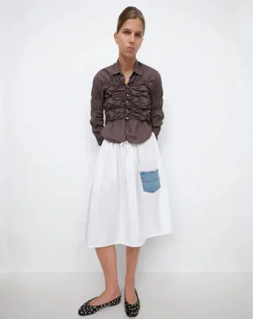 gimaguas Baggy Midi Skirt