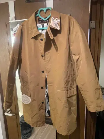 소프트 머신 브라운 트렌치코트