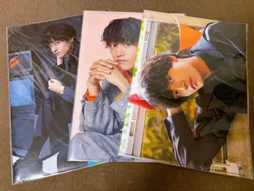 사노 아키야 클리어 파일 3장 세트