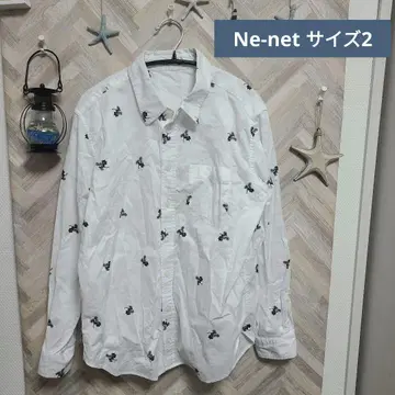 Ne-net 냐- 올 패턴 셔츠 사이즈 2 자전거
