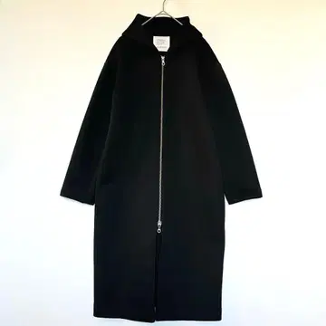 새상품급 CLOCHE 크로셰 후데트 종이상자 코트 블랙 집업