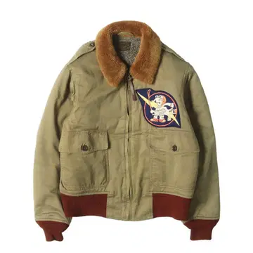 버즈릭슨 밀리터리 자켓 B-10 빨간색 리브