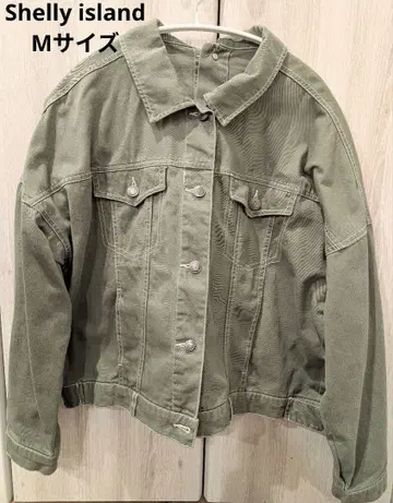 Shelly island 워크 자켓 M 사이즈 올리브
