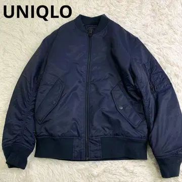 MA-1 블루종 유니클로 449629 헤비 나일론 트윌 충전솜