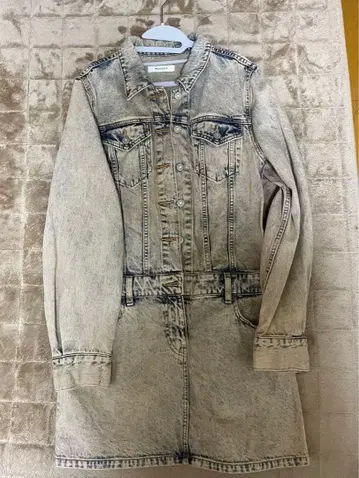 moussy 로우 웨이스트 케미컬 미니 드레스