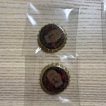 골든 카무이 삿포로 맥주 공장편 시크릿 왕관 캔뱃지 7개 세트