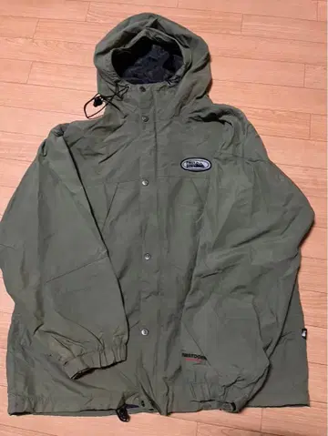 퍼스트 다운 나일론 자켓 L 사이즈 올리브