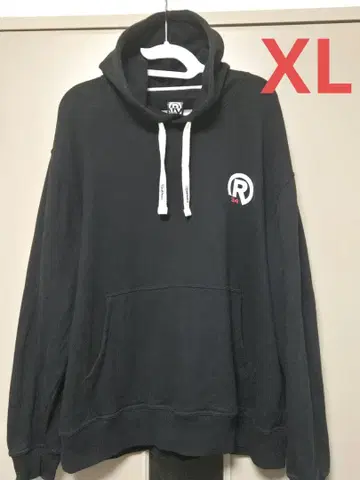 Real Bvoice 풀오버 후드티 XL 블랙