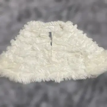 *택 포함* ANAVI 아나이 화이트 볼레로 자켓 래빗 폭스