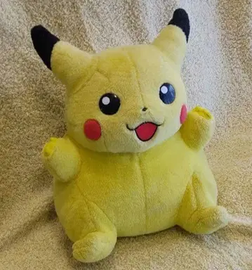 피카츄 봉제 인형 초기 특대형