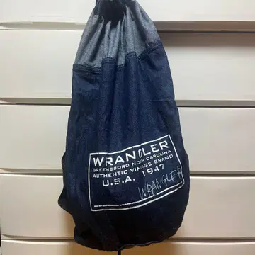 Wrangler 냅색 백팩 원숄더 인디고