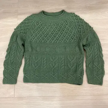 올드 빈티지 BIGI 비기 핸드 니트 로우 게이지 스웨터 레어!