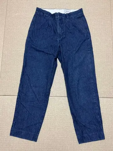 YAECA 데님 팬츠 다크 블루 일본제