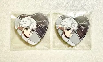 블루 록 하트 캔뱃지 나기 세이시로