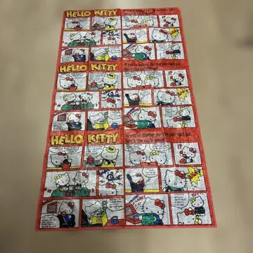 레트로 헬로키티 코믹 디자인 매트