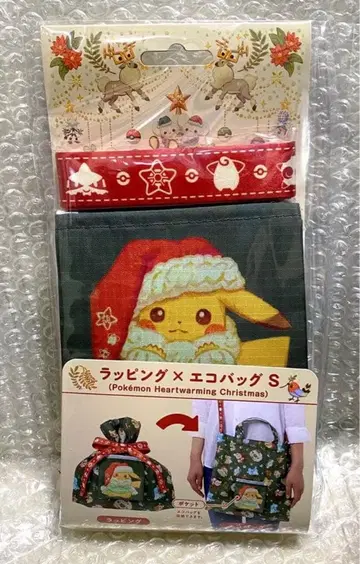 포켓몬 센터 크리스마스 랩핑 x 에코백 S 사이즈