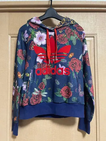 아디다스 adidas 곤충 & 플라워 프린트 후드티