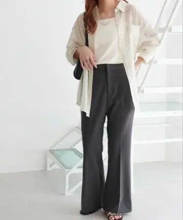 디스코트 욕심쟁이 플레어 팬츠