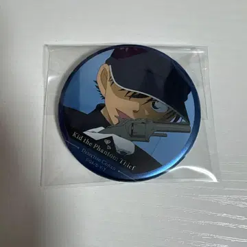 코난 플라자 장면 사진 트레이딩 홀로그램 캔뱃지 괴도 키드 쿠로바 카이토